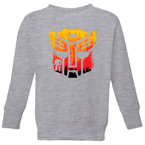 Transformers Autobot Symbol Kids' Sweatshirt - Grey