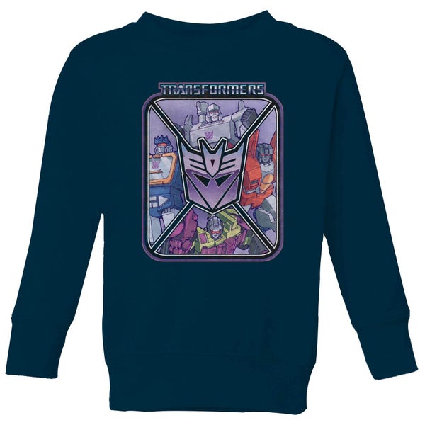 Transformers Decepticons Kids' Sweatshirt - Navy