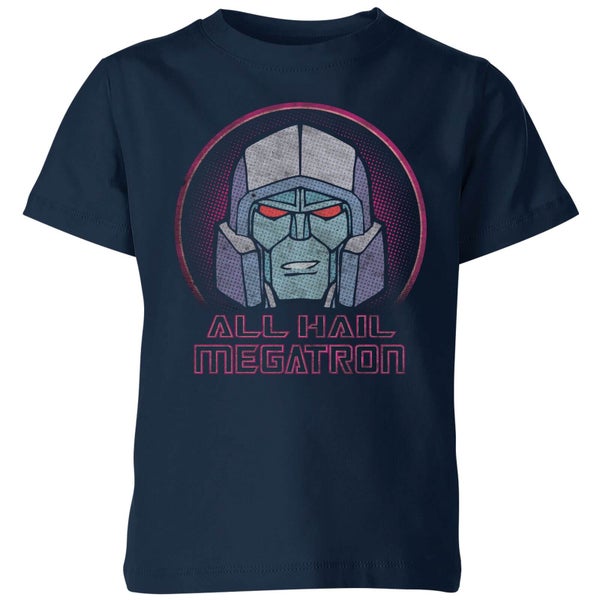 Transformers All Hail Megatron Kids' T-Shirt - Navy