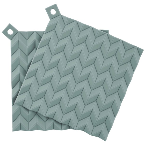 RIG-TIG Hold-On Pot Holders Set of 2 - Dusty Green