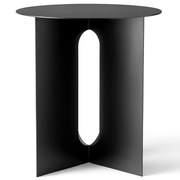 Menu Androgyne Side Table - Steel Base - Black