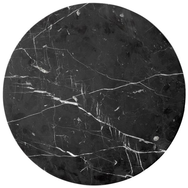 Menu Androgyne Table Top for Side Table - Black Marble
