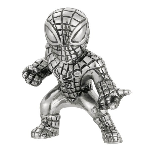 Royal Selangor Marvel Spider-Man Tinnen Miniatuur Beeldje 5cm