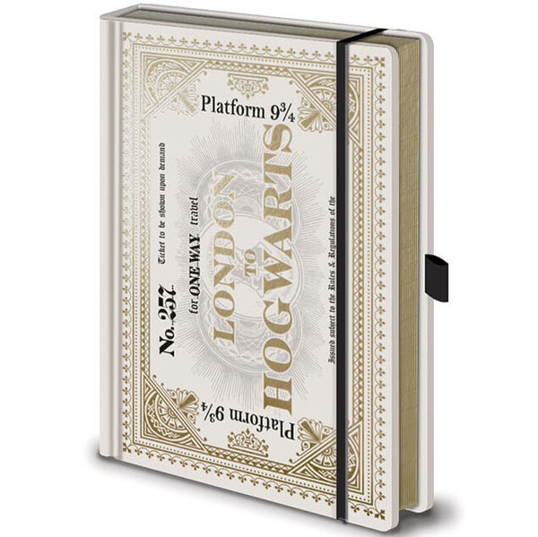 Harry Potter (Hogwarts Express Ticket) Premium A5 Notebook