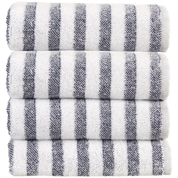 Christy Soho Stripe 4 Piece Towel Bale - Ocean