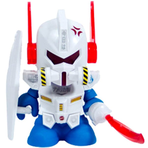 Kidrobot Gundam 7,5 cm Mini Figure - witte editie