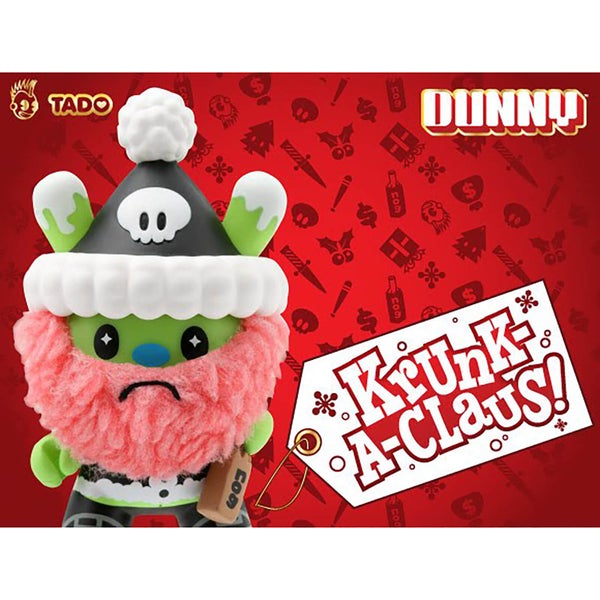 Kidrobot Krunk-a-Claus DUNNY 3 Inch Vinyl