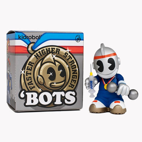 Kidrobot 'Bots Mini Faster, Higher, Stronger Edition 3 Inch Figure