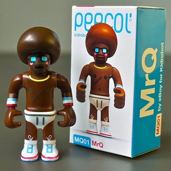 Kidrobot Peecol MrQ NIB Vinyl 3.5 Inch Figure Designed by Eboy