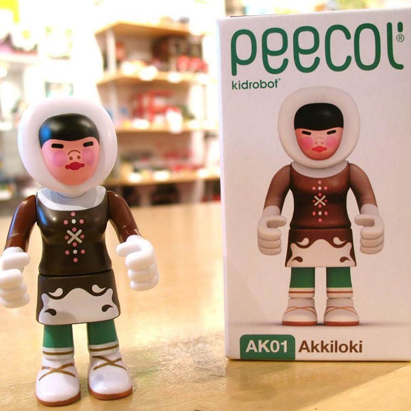 Kidrobot Peecol Akkiloki 3.5 Inch Figure Designed by Eboy