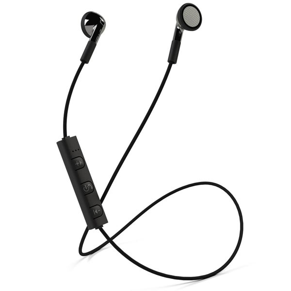 Mixx Classic Fit 1 Bluetooth Wireless Stereo Earphones - Black