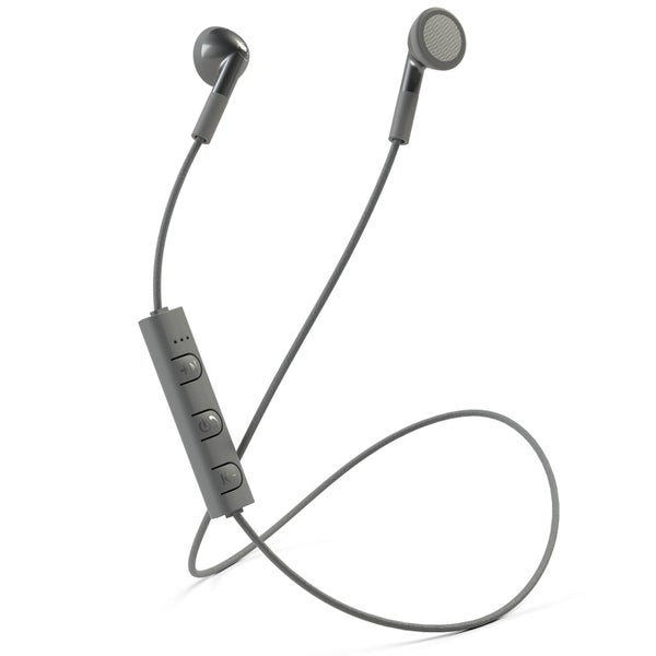 Mixx Classic Fit 1 Bluetooth Wireless Stereo Earphones - Grey