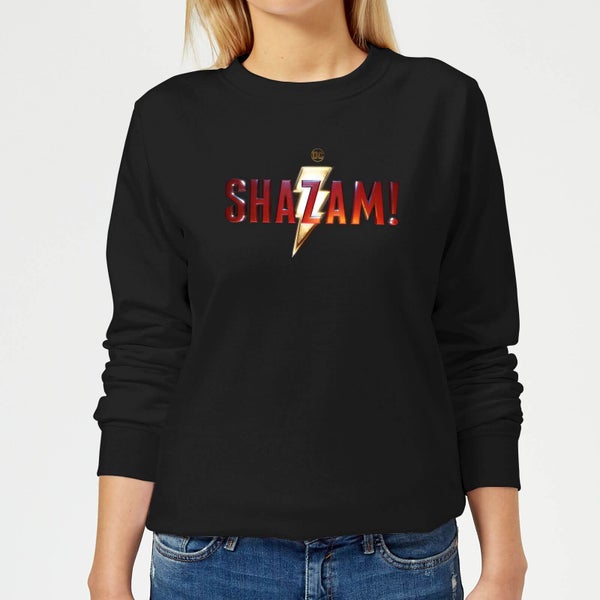 Shazam Logo Women's Sweatshirt - Black