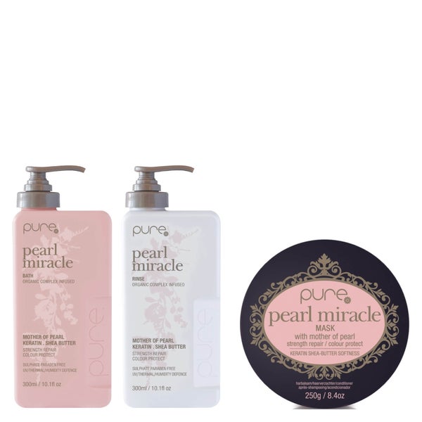 Pure Pearl Miracle & Pearl Miracle Mask Trio Pack (Worth $100.85)