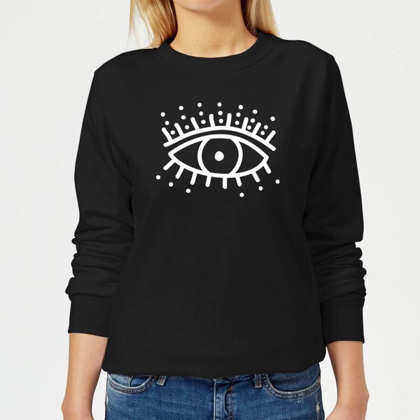 Eye Eye Women's Sweatshirt - Black