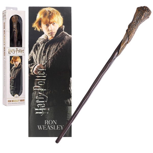 Ron Weasley 30 cm Zauberstab aus mit prismatischem Lesezeichen