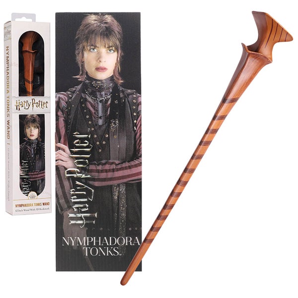 Nymphadora Tonks 30cm PVC Wand with Prismatic Bookmark