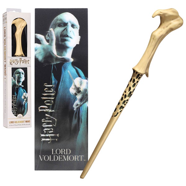 Lord Voldemort 30cm PVC Wand with Prismatic Bookmark