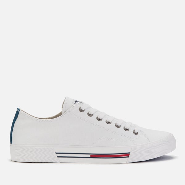 Tommy Jeans Men's Classic Canvas Trainers - White