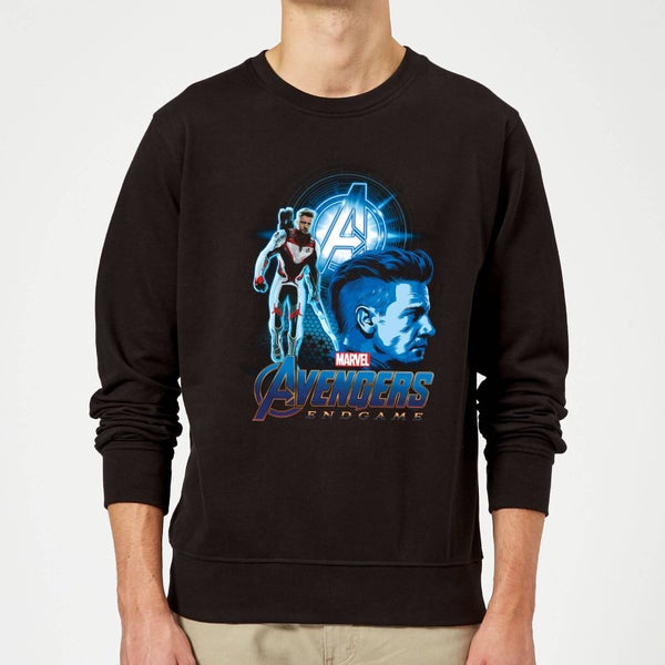 Avengers: Endgame Hawkeye Suit Sweatshirt - Black