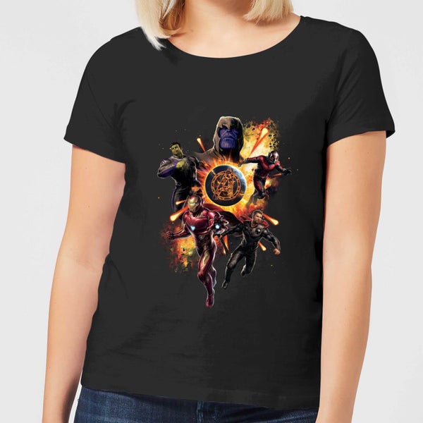 Avengers: Endgame Explosion Team Women's T-Shirt - Black