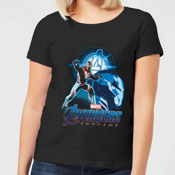 Avengers: Endgame Iron Man Suit dames t-shirt - Zwart