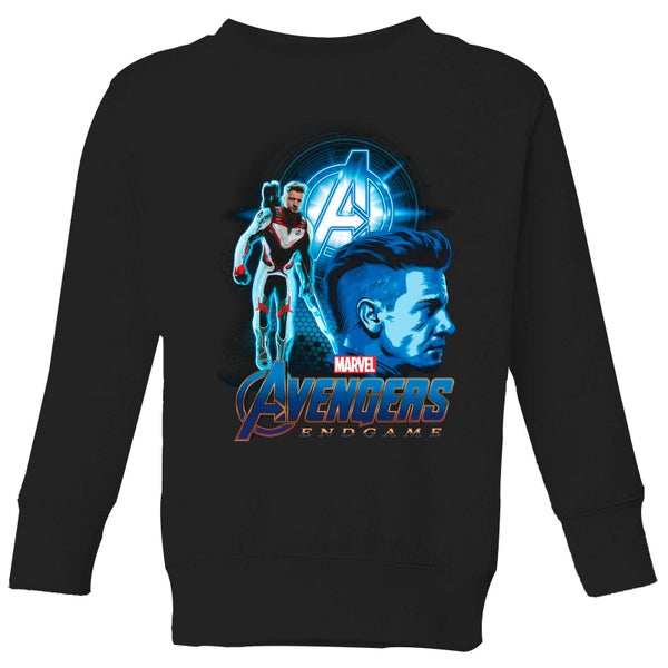 Avengers: Endgame Hawkeye Suit Kids' Sweatshirt - Black