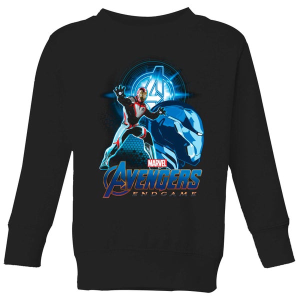 Sweat-shirt Avengers: Endgame Iron Man Suit - Enfant - Noir