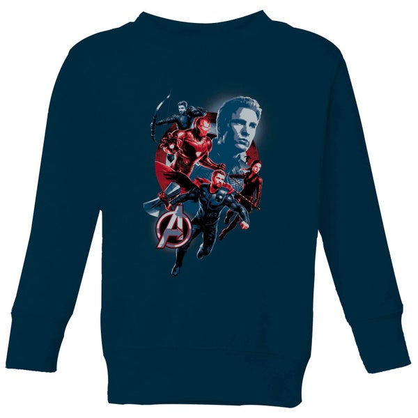 Avengers: Endgame Shield Team Kids' Sweatshirt - Grau