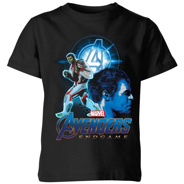 T-shirt Avengers: Endgame Hulk Suit - Enfant - Noir