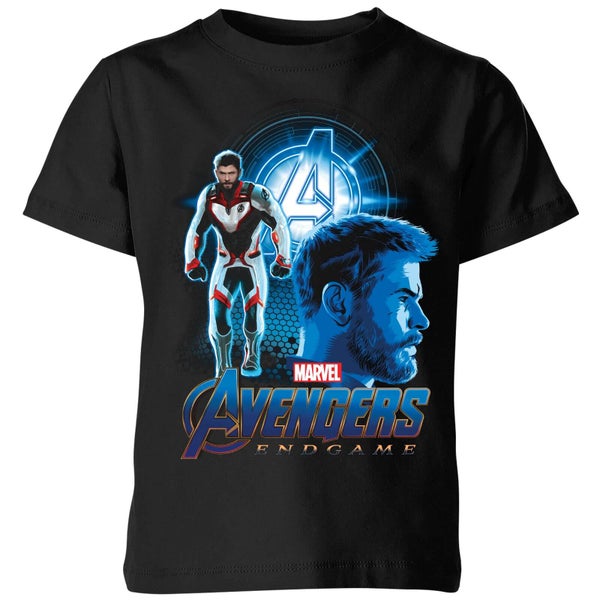 Avengers: Endgame Thor Suit Kids' T-Shirt - Black
