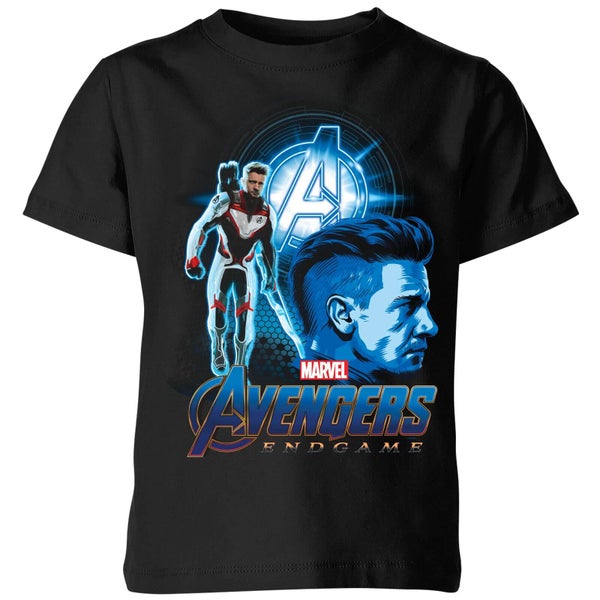 T-shirt Avengers: Endgame Hawkeye Suit - Enfant - Noir