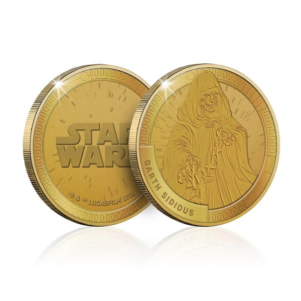 Collectible Star Wars Commemorative Coin: Darth Sidious - Zavvi Exclusive (Limited to 1000)