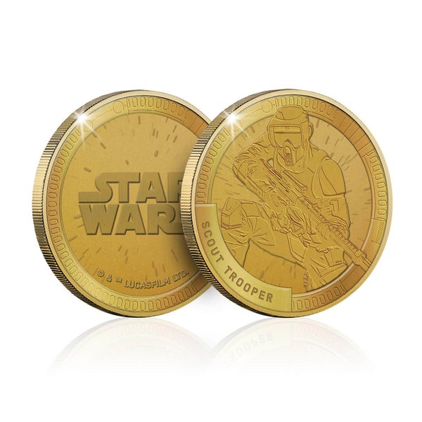 Collectable Star Wars Commemorative Coin: Scout Trooper - Zavvi Exclusive (Limited to 1000)