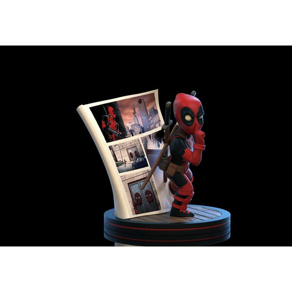 Quantum Mechanix Marvel's Deadpool 4D Q-Fig Diorama