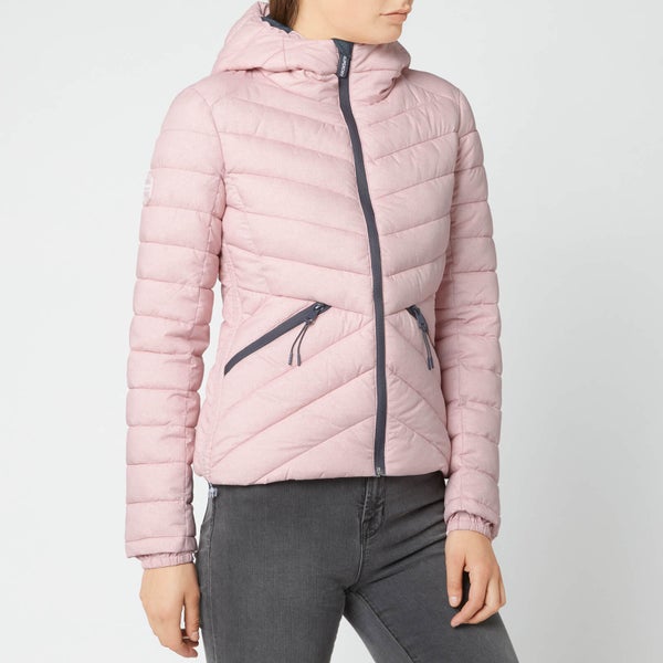 Superdry Women's Helio Fuji Hooded Jacket - Pink Marl