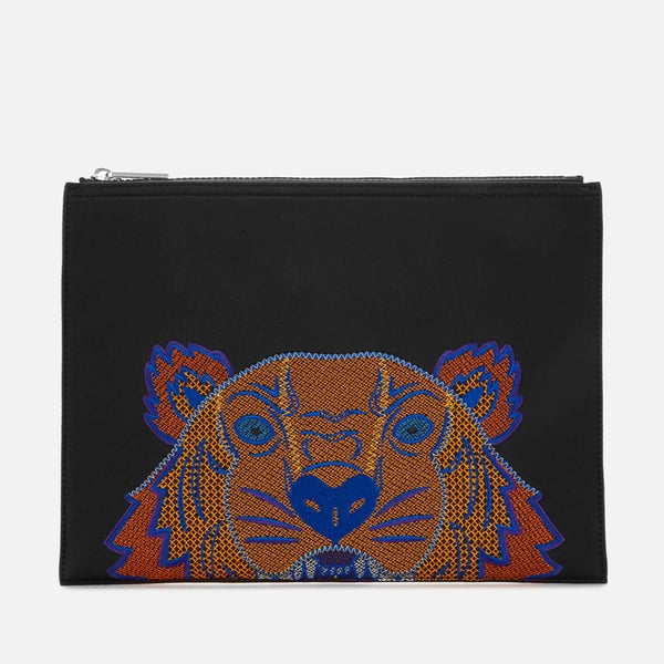 KENZO Women's Icon Tiger A4 Pouch - Black