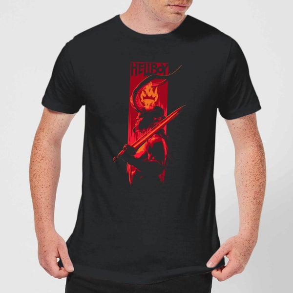 Hellboy Hail To The King Men's T-Shirt - Black