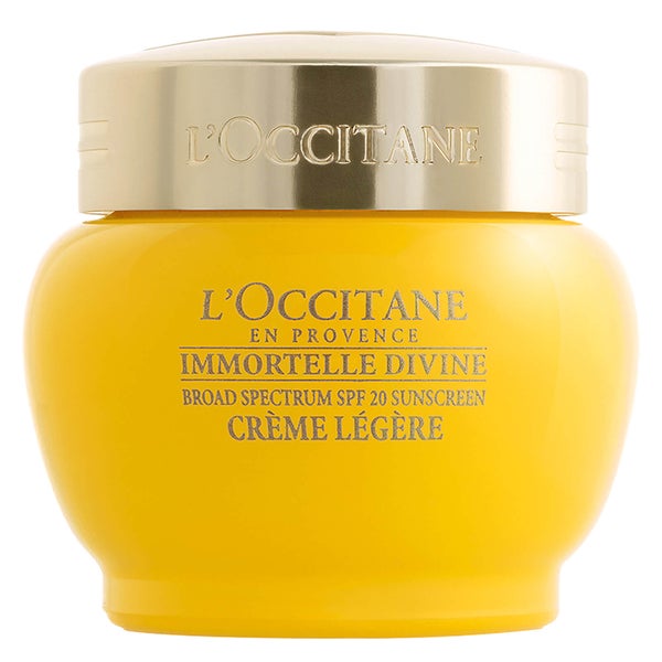 L'Occitane Immortelle Divine Light Cream SPF 20 (Net Wt. 1.7 oz.)