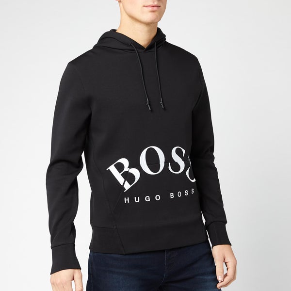 BOSS Men's Sly Hooded Sweatshirt - Black/White