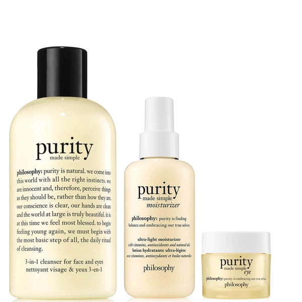 philosophy Purity Cleanse & Hydrate Collection (Bundle)