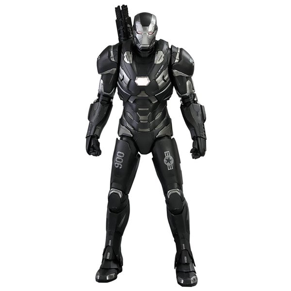Hot Toys Avengers: Endgame Movie Masterpiece Series Druckguss-Actionfigur im Maßstab 1:6 War Machine 32 cm