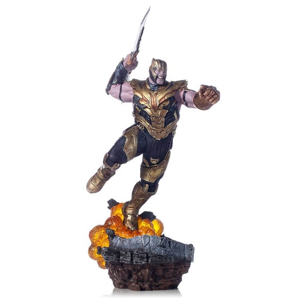 Iron Studios Avengers Endgame BDS Art Scale Statue 1/10 Thanos Deluxe Version 36 cm