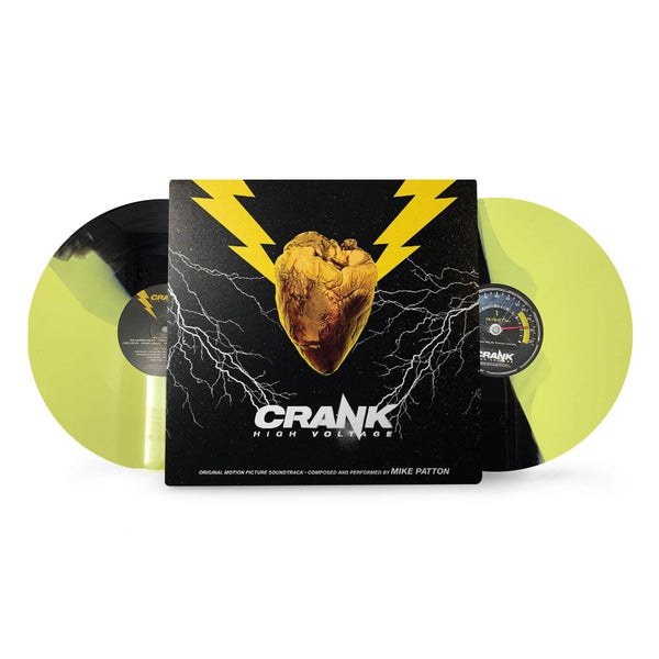 Crank: High Voltage (Black and Yellow Variant) Vinyl 2LP - Zavvi Exclusive