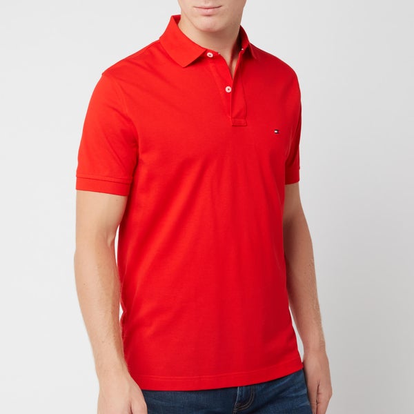 Tommy Hilfiger Men's Tommy Regular Polo Shirt - Fiery Red