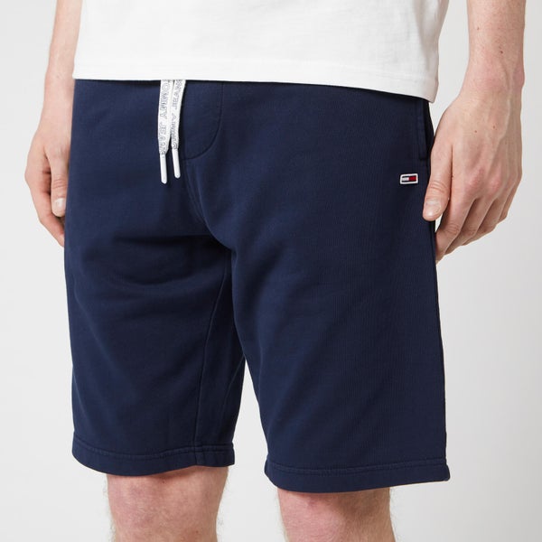 Tommy Jeans Men's Washed Sweat Shorts - Black Iris