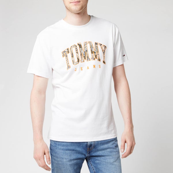 Tommy Jeans Men's Tommy Logo T-Shirt - Classic White