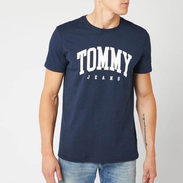 Tommy Jeans Men's Essential Logo T-Shirt - Black Iris