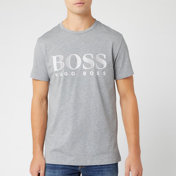 BOSS Men's Large Logo T-Shirt - Grey