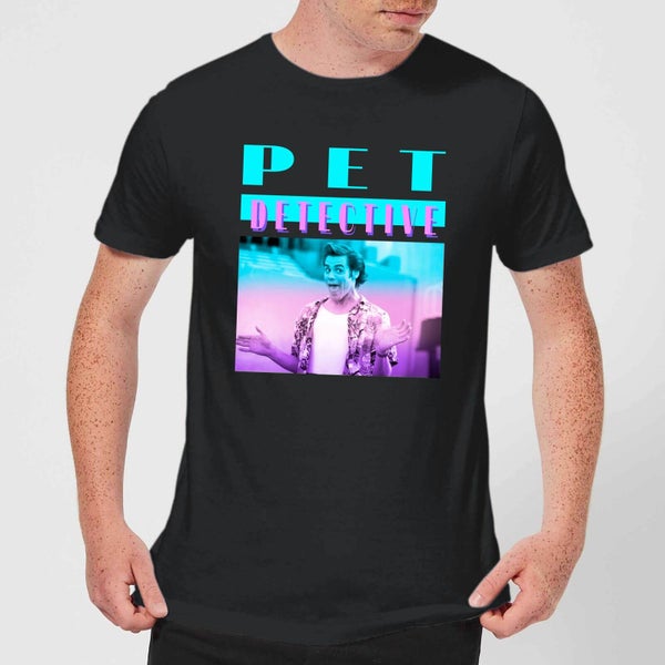 Ace Ventura Neon Men's T-Shirt - Black